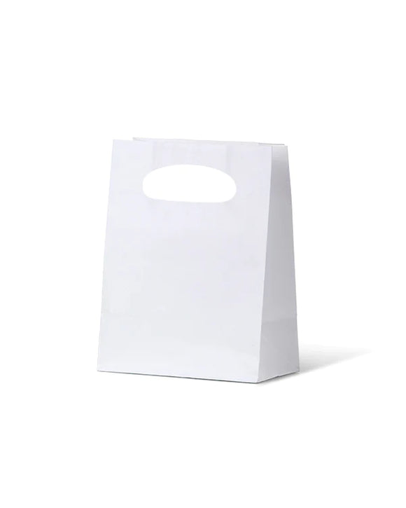 Paper Dcut White Kraft Bag - Baby - 200/Ctn DC WB