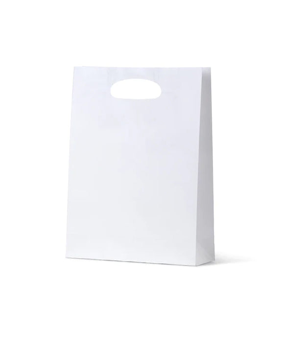 Paper Dcut White Kraft Bag - Small - 200/Ctn SKU: DC W1