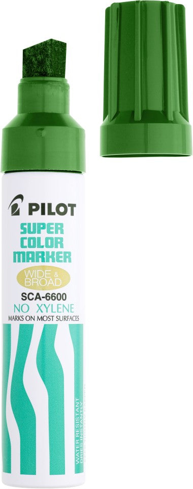 Pilot Permanent Marker Jumbo Chisel Tip Green
