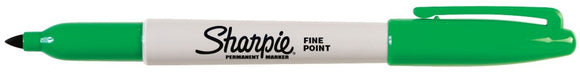 Sharpie Permanent Marker Fine 1.0mm Green