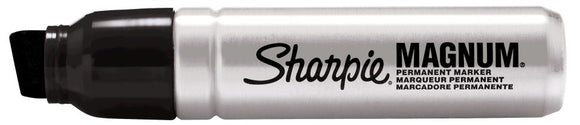 Sharpie Pro Magnum Permanent Marker Chisel Tip 7.0-15.0mm Black