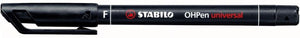 Stabilo 842P Overhead Projection Pen Fine Permanent Black