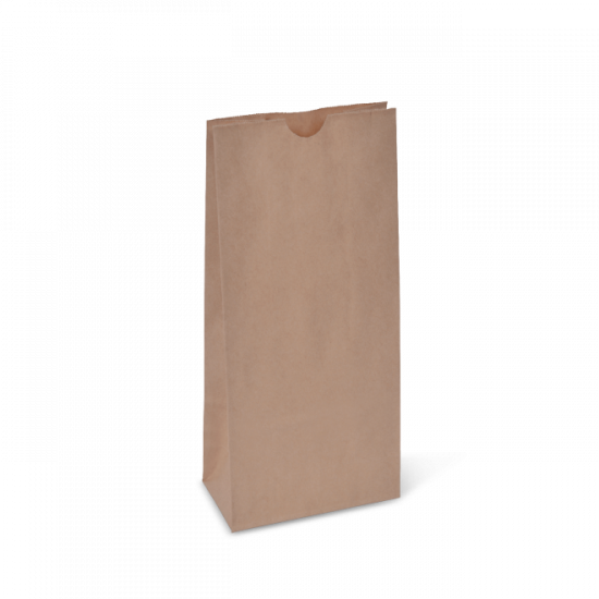 Heavy Duty Block Bottom #1 Paper Bag  500/Pack 125x70x270mm (Packet)