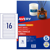 Avery Label L7674 Laser 145x17mm  959024  16up 25 Sheets
