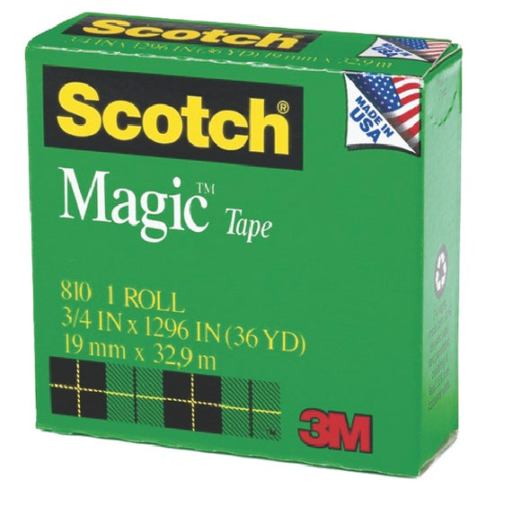 Scotch Magic Tape 810 19mm X 32.9m