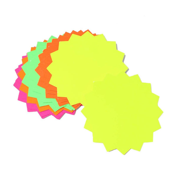 203mm Large Fluoro Stars Assorted Pack 20