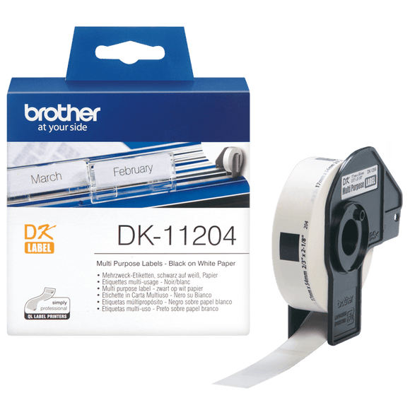 Label Brother DK11204 17mmx54mm