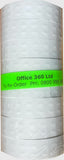 Monarch 1131 RN  WHITE Labels  8 rolls  (20,000 labels) and FREE ink Roller
