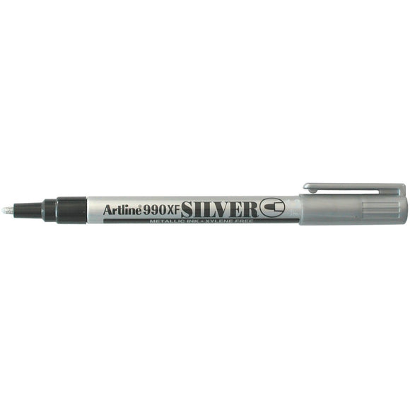 Silver Pen Artline 990 Paint Marker Fine 1.2mm Silver