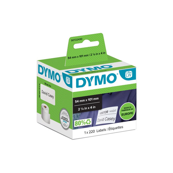 Dymo LW Label Writer Shipping Labels 54mm x 101mm