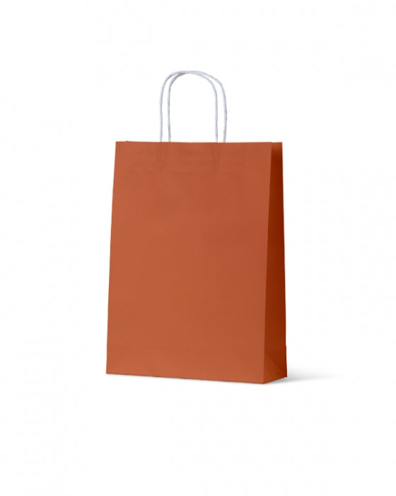 Coloured Bags  -  Earth Collection Burnt Orange Medium  /  200