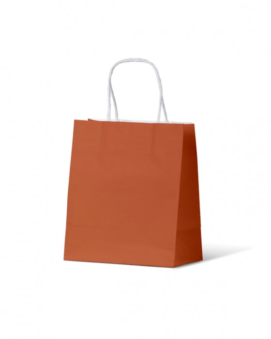 Coloured Bags  -  Earth Collection Burnt Orange Small  /  200