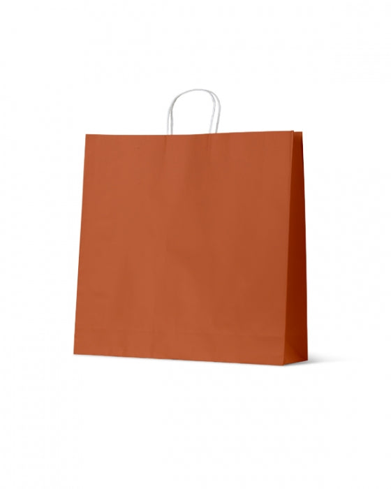 Coloured Bags  -  Earth Collection Burnt Orange Extra Large / 100