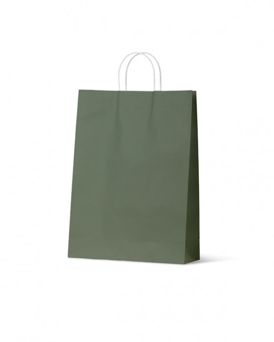 Coloured Bags  -  Earth Collection Green Large / 100