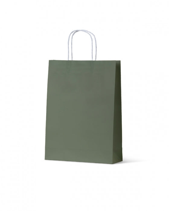 Coloured Bags  -  Earth Collection Green Medium / 200