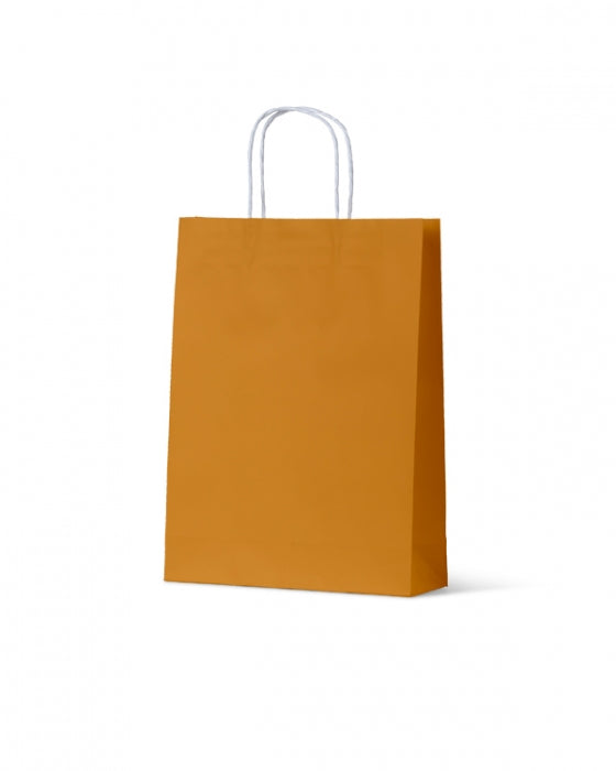 Coloured Bags  -  Earth Collection Mustard Medium /  200