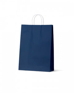 Coloured Bags  -  Earth Collection Navy Large  /  100