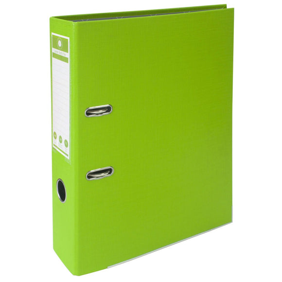 FM Binder Vivid Lime Green A4 Lever Arch