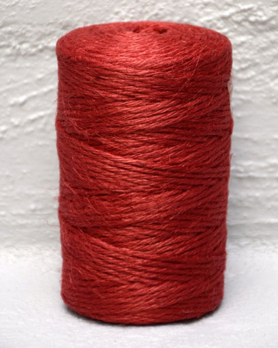 Jute Twine 3mm x 100mtrs Red
