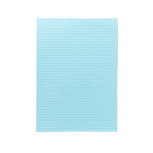 Topless Writing Pad A4 Ruled Blue  50 Leaf
