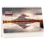 2027 Collins Calendar Flip Over Desk NZ Pictorial 210x150mm