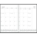2027 Collins Diary Monthly A4 Planner - Black