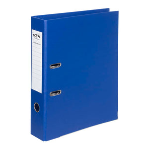 Lever Arch File FS Linen Royal Blue