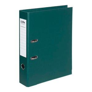 Lever Arch File FS Linen Forest Green
