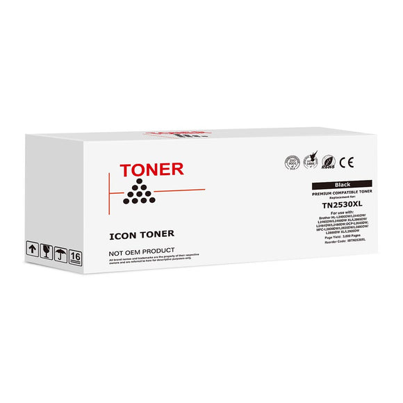 Okin Compatible Brother TN2530XL Black Toner Cartridge