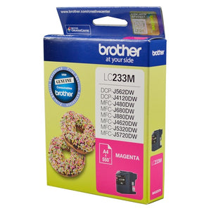 Brother LC233M Magenta Original Ink Cartridge