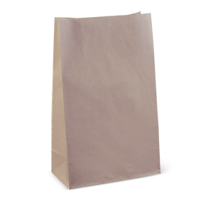 #25  Heavy Duty Block Bottom Brown Paper Bag  540h x 355w x 165d  /  100