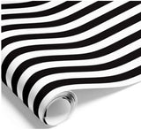 cafe stripe black on matte