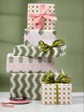 Mosaic squares olive beige pink on mate
