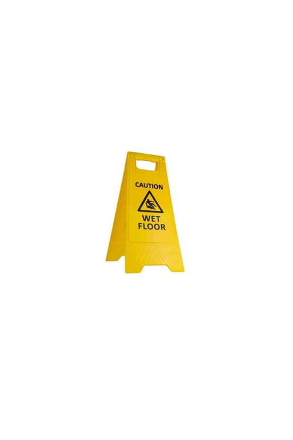 Yellow A Frame Wet Floor Sign