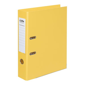 Lever Arch File FS Linen Yellow