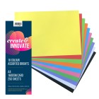 Create&innovate Colour Paper A4 160gsm Pack 250 10 Colours