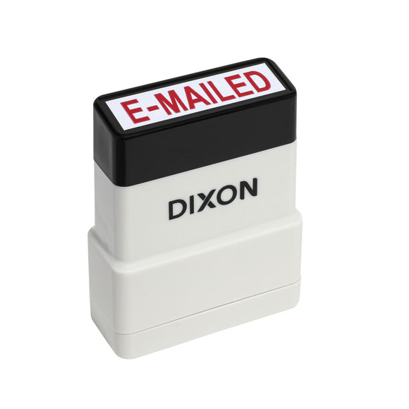 Dixon Stamp EMAILED Red Pre Inked