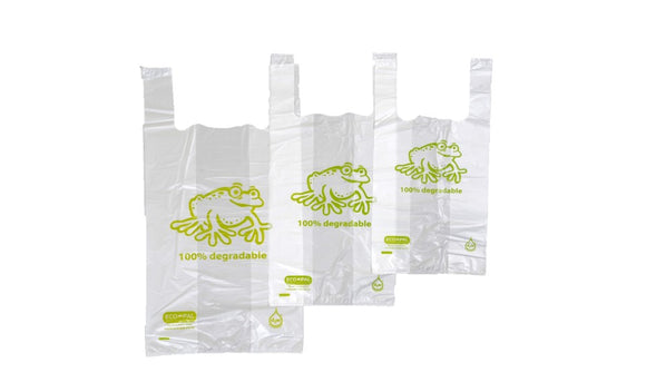 EP TECH  Biodegradable Handled Rubbish Bag Large 480x600mm