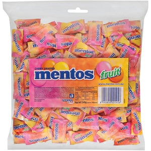 Mentos Lollies Fruit 540g