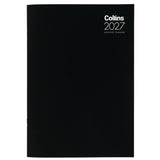 2027 Collins Diary Monthly A4 Planner - Black