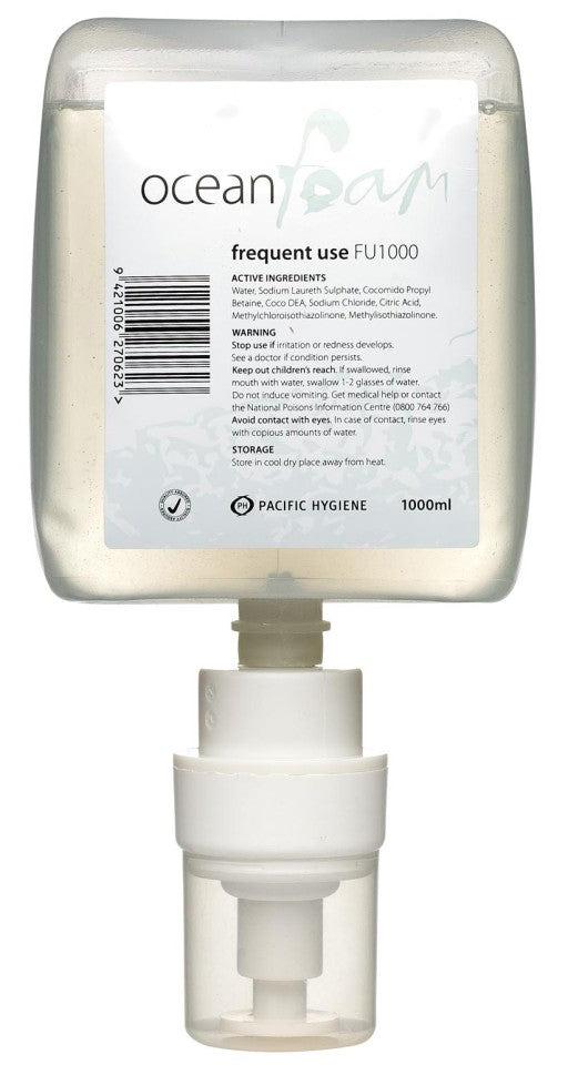 Pacific Ocean Foam Frequent Use Soap 1 Litre FU1000