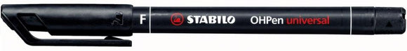 Stabilo 842P Overhead Projection Pen Fine Permanent Black