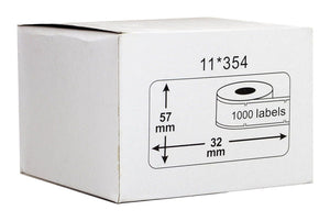 11354 Icon Compatible Dymo LW Labels 57x32mm 1000 Roll