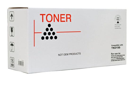 Icon Compatible Brother TN2150 Black Toner Cartridge