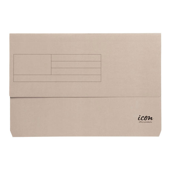 Icon Card Document Wallet FS Grey