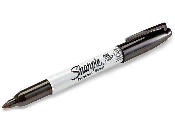 SHARPIE PERMANENT MARKER FINE 1.0MM BLACK