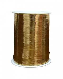 Ribbed Metallic Curling 10mm X 250m Gold