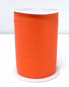Matte Curling Ribbon 10mm X 250m Orange