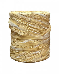 Tri Colour Raffia 5mm X 200mtrs Beige/Natural