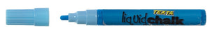 Texta Liquid Chalk Marker Dry-Wipe Bullet Tip 4.5mm Blue